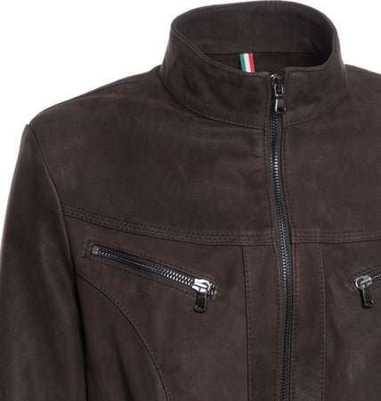 Kelly---Giacca-Donna-Testa-di-Moro-in-Vera-Pelle-di-Renna