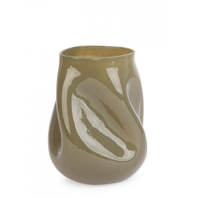 Vaso Kelsea in vetro lavorato Ø16x19h