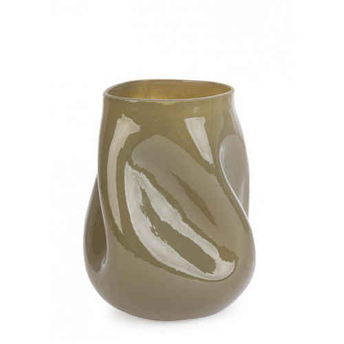 Vaso Kelsea in vetro lavorato Ø16x19h