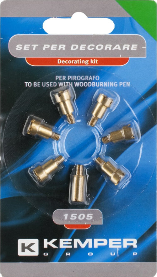Kemper-1505-Set-Accessori-per-Decorare-con-Pirografo