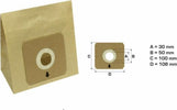 KENNEX SACCHETTI ASPIRAPOLVERE MODELLO CH 820 - CJ 023 J - 5 PEZZI - NS 114 Casa e cucina/Aspirapolvere e pulizia di pavimenti e finestre/Accessori per aspirapolvere/Sacchetti per aspirapolvere/Sacchetti per aspirapolvere verticale Rossi Ricambi - Venetico Marina, Commerciovirtuoso.it