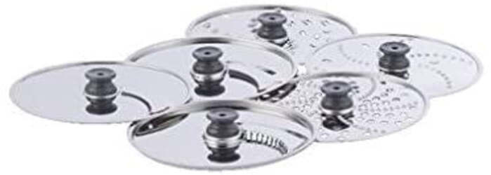 Kenwood Accessorio Food processor per Impastatrice Planetaria, 2,35 litri, Tritan, Grigio