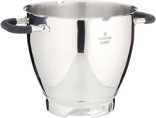 Kenwood Ciotola Speciale per Cooking Chef Gourmet, 6.7 Liters, Acciaio Inossidabile, Silver