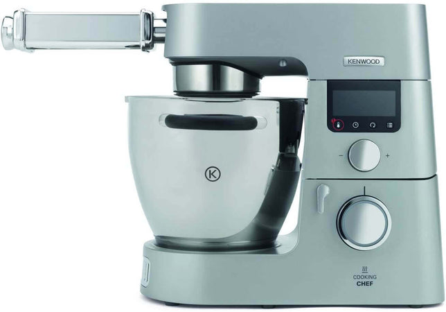 Kenwood Sfogliatrice per Impastatrice Planetaria KCC+KVC+KVL+KMX, Acciaio Inossidabile, Argento