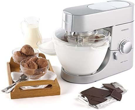 Kenwood Sorbettiera, Accessorio Gelatiera per Impastatrice Planetaria Taglia Chef