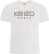 Kenzo Paris T-Shirt Uomo Bianca Maxi Logo 100% Cotone KENZO Maglia Maniche Corte Girocollo Per Lui T-Shirt Kenzo Paris Bianco Euforia - Bronte, Commerciovirtuoso.it