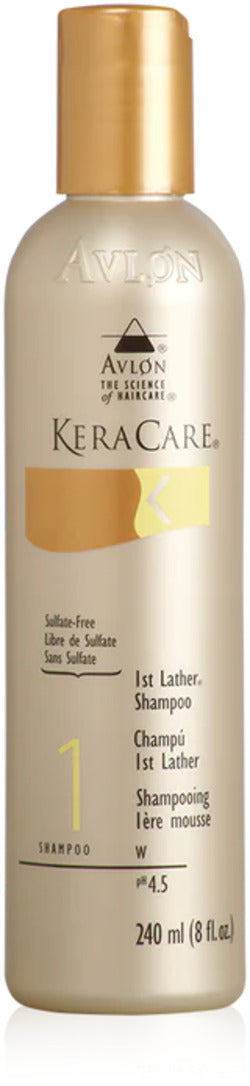 Keracare 1st Lather Shampoo 8oz Per Capelli Shampo Districante e Idratante