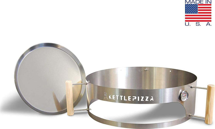 Kettle pizza basic kit di trasformazione barbecue in forno per pizza 47/57 cm