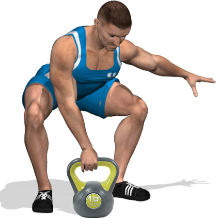 Kettlebell-Esercizio-Fisico-Fitness-Peso-in-Ghisa-da-10-kg-Impugnatura-Ergonomica