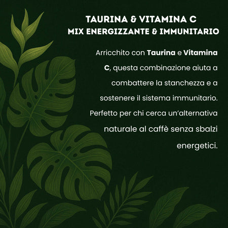 Tè Verde in Polvere con Taurina e Vitamina C - Tè Matcha – Antiossidante Naturale, Energizzante e Supporto Metabolico | 100% Puro 100gr - AlohaLabs