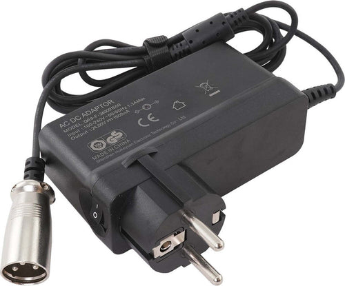 KFD 24V AC Caricatore connettore 3 pin maschio per Pocket Mod, Sports Mod, Dirt Quad, E-Bike, Poltrona a Rotelle, Auto da Golf