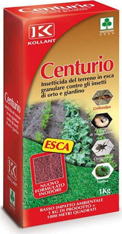 KG 1 CENTURIO ESCA GRANULARE CONTRO INSETTI ORTO GIARDINO BASSO IMPATTO AMBIENTALE