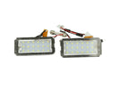 LUCI TARGA FIAT 500C