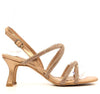 KHARISMA Sandalo Donna Strass Rosa Oro