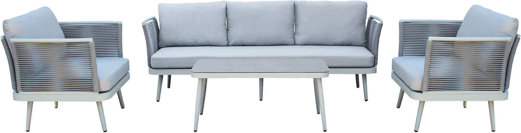 KIBAKI---salotto-da-giardino-in-alluminio-e-corda-5-posti-Grigio-chiaro-Milani-Home