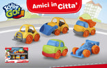 KiddyGO!Amici-in-Citta'-set-5-veicoli