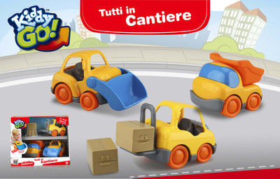 KiddyGO!Veicoli-Cantiere-set-3-mezzi
