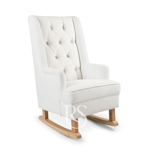 Poltrona Rocking Seat Kids Royal Rocker Snow White/Natural Legs