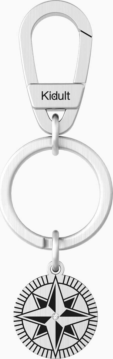 KIDULT-------Portachiavi-ROSA-DEI-VENTI-|-LIBERO-ED-INTREPIDO