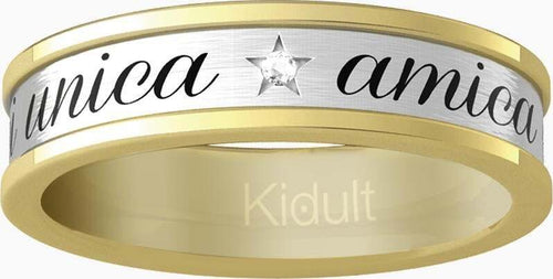 KIDULT---Anello-CUORE-|-AMICA-SEI-UNICA