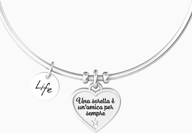 Kidult----Bracciale-CUORE-|-SORELLA