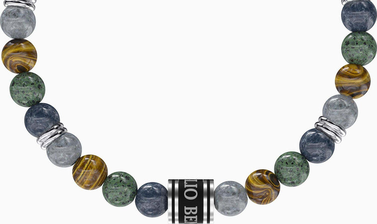Kidult---Bracciale-elastico-con-pietre-alternate---PAPÀ-TI-VOGLIO-BENE--