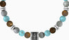 Kidult---Bracciale-elastico-uomo-con-pietre-multicolor-e-frase-summer-SUMMER-VIBES
