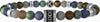 Kidult---Bracciale-elastico-uomo-con-pietre-multicolor-GOOD-LUCK