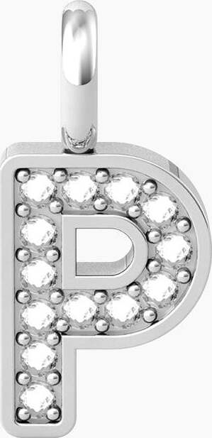 Kidult---Ciondolo-con-lettera-P-in-cristalli