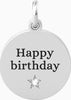 Kidult---Ciondolo-tondo-happy-birthday-con-cristallo