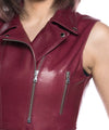 Kiki---Gilet-Donna-Bordeaux-in-vera-pelle-smanicato