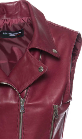 Kiki---Gilet-Donna-Bordeaux-in-vera-pelle-smanicato
