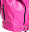 Kiki---Gilet-Donna-Rosa-Fluo-in-vera-pelle-smanicato