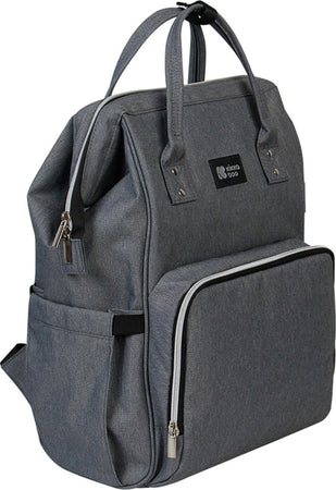 Kikkaboo Borsa Mamma Siena Dark grey Prima infanzia/Cambio del pannolino/Borse fasciatoio/Zaini fasciatoio La Casa Del Bebè - Napoli, Commerciovirtuoso.it
