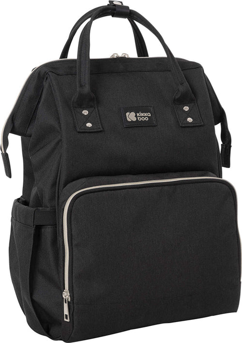 Kikkaboo Borsa Mamma Siena Nero e Argento Prima infanzia/Cambio del pannolino/Borse fasciatoio/Zaini fasciatoio La Casa Del Bebè - Napoli, Commerciovirtuoso.it