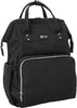 Kikkaboo Borsa Mamma Siena Nero e Argento Prima infanzia/Cambio del pannolino/Borse fasciatoio/Zaini fasciatoio La Casa Del Bebè - Napoli, Commerciovirtuoso.it