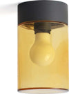 KILA 200 Lampada plafoniera grigio scuro ambra Illuminazione/Illuminazione per interni/Lampadari lampade a sospensione e plafoniere/Plafoniere Led Mall Home - Napoli, Commerciovirtuoso.it