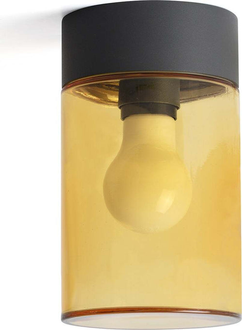 KILA 200 Lampada plafoniera grigio scuro ambra Illuminazione/Illuminazione per interni/Lampadari lampade a sospensione e plafoniere/Plafoniere Led Mall Home - Napoli, Commerciovirtuoso.it