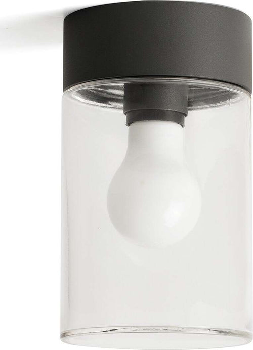 KILA 200 Lampada plafoniera grigio scuro trasparente Illuminazione/Illuminazione per interni/Lampadari lampade a sospensione e plafoniere/Plafoniere Led Mall Home - Napoli, Commerciovirtuoso.it