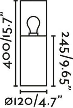 KILA 400 Lampada paletti grigio scuro ambra Illuminazione/Illuminazione per interni/Lampade/Lampade da terra Led Mall Home - Napoli, Commerciovirtuoso.it