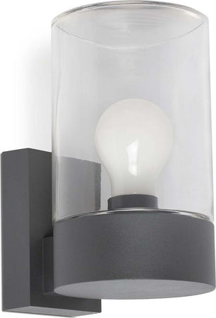 KILA Lampada da parete grigio scuro trasparente Illuminazione/Illuminazione per interni/Illuminazioni per pareti/Applique Led Mall Home - Napoli, Commerciovirtuoso.it