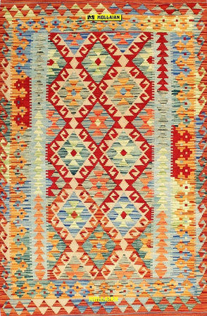 Kilim Kaudani Melange 153x100 Casa e cucina/Tessili per la casa/Tappeti e tappetini/Tappeti Mollaian Tappeti - Lecce, Commerciovirtuoso.it