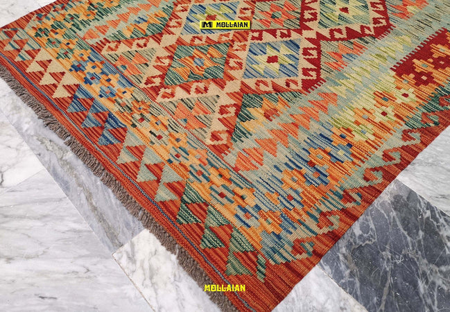 Kilim Kaudani Melange 153x100 Casa e cucina/Tessili per la casa/Tappeti e tappetini/Tappeti Mollaian Tappeti - Lecce, Commerciovirtuoso.it