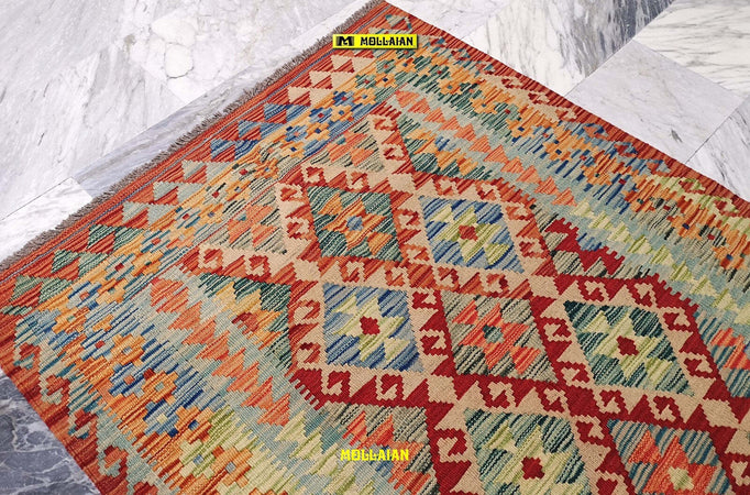 Kilim Kaudani Melange 153x100 Casa e cucina/Tessili per la casa/Tappeti e tappetini/Tappeti Mollaian Tappeti - Lecce, Commerciovirtuoso.it