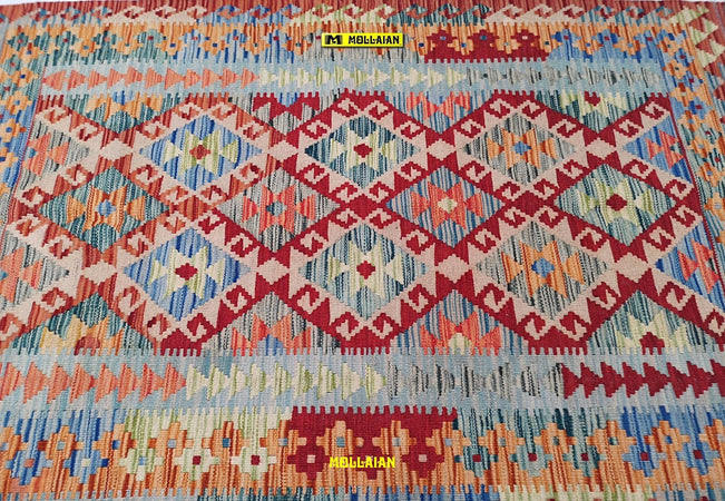 Kilim Kaudani Melange 153x100 Casa e cucina/Tessili per la casa/Tappeti e tappetini/Tappeti Mollaian Tappeti - Lecce, Commerciovirtuoso.it
