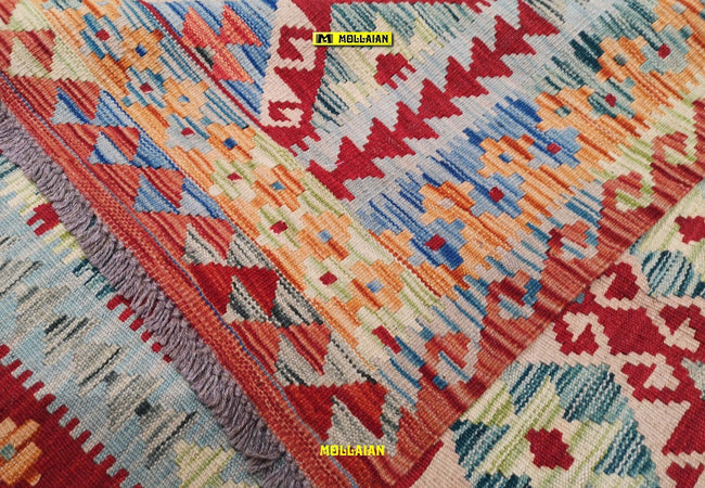 Kilim Kaudani Melange 153x100 Casa e cucina/Tessili per la casa/Tappeti e tappetini/Tappeti Mollaian Tappeti - Lecce, Commerciovirtuoso.it
