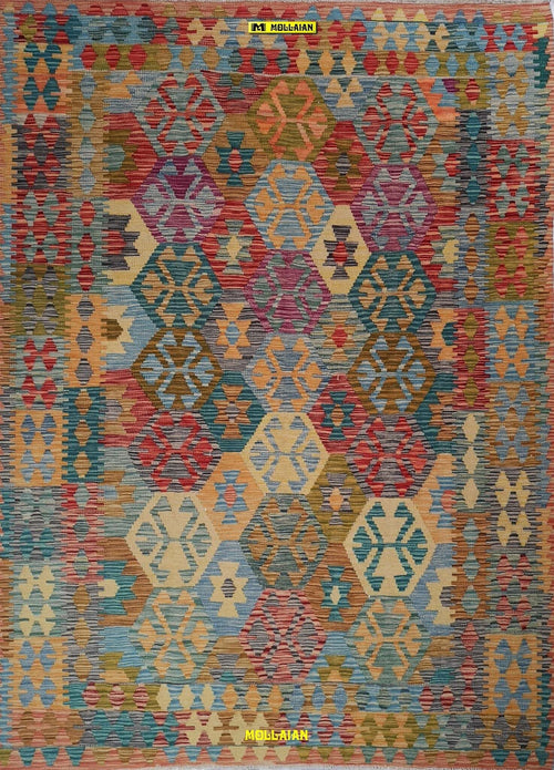 Kilim Kaudani Melange 240x173 Casa e cucina/Tessili per la casa/Tappeti e tappetini/Tappeti Mollaian Tappeti - Lecce, Commerciovirtuoso.it