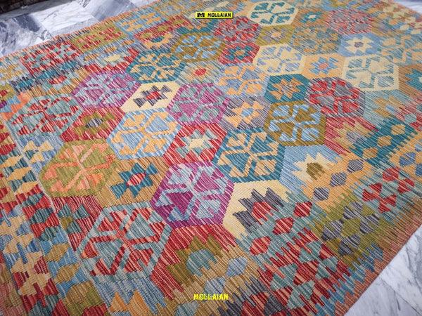 Kilim Kaudani Melange 240x173 Casa e cucina/Tessili per la casa/Tappeti e tappetini/Tappeti Mollaian Tappeti - Lecce, Commerciovirtuoso.it