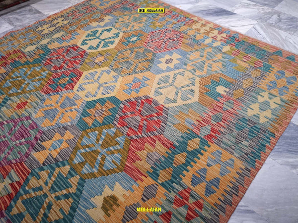 Kilim Kaudani Melange 240x173 Casa e cucina/Tessili per la casa/Tappeti e tappetini/Tappeti Mollaian Tappeti - Lecce, Commerciovirtuoso.it