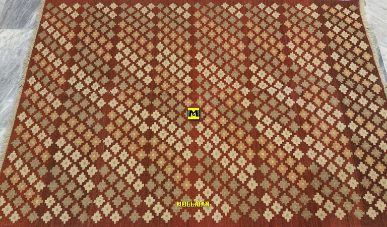 Kilim tabii 153x108 Casa e cucina/Tessili per la casa/Tappeti e tappetini/Tappeti Mollaian Tappeti - Lecce, Commerciovirtuoso.it
